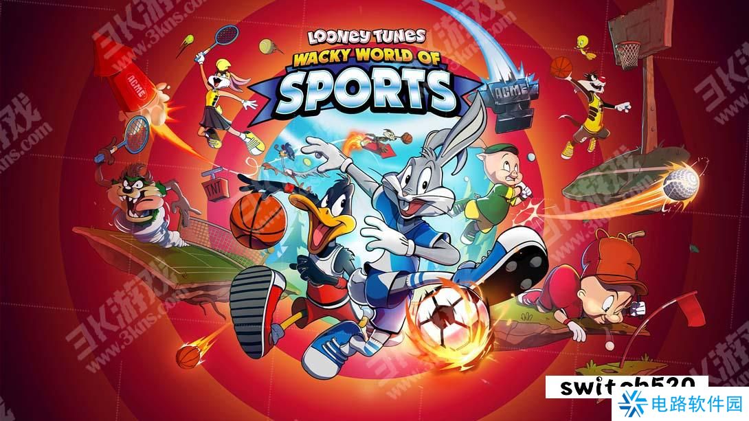 【美版】华纳群星 疯狂运动世界 .Looney Tunes Wacky World of Sports 英语