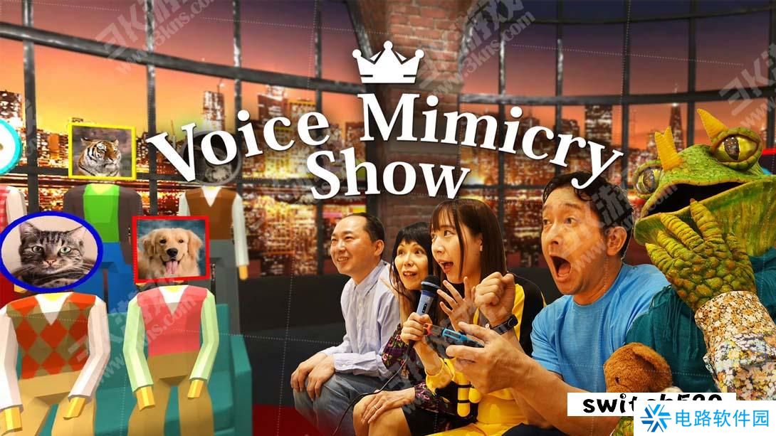 【美版】声音模仿表演 .Voice Mimicry Show 英语