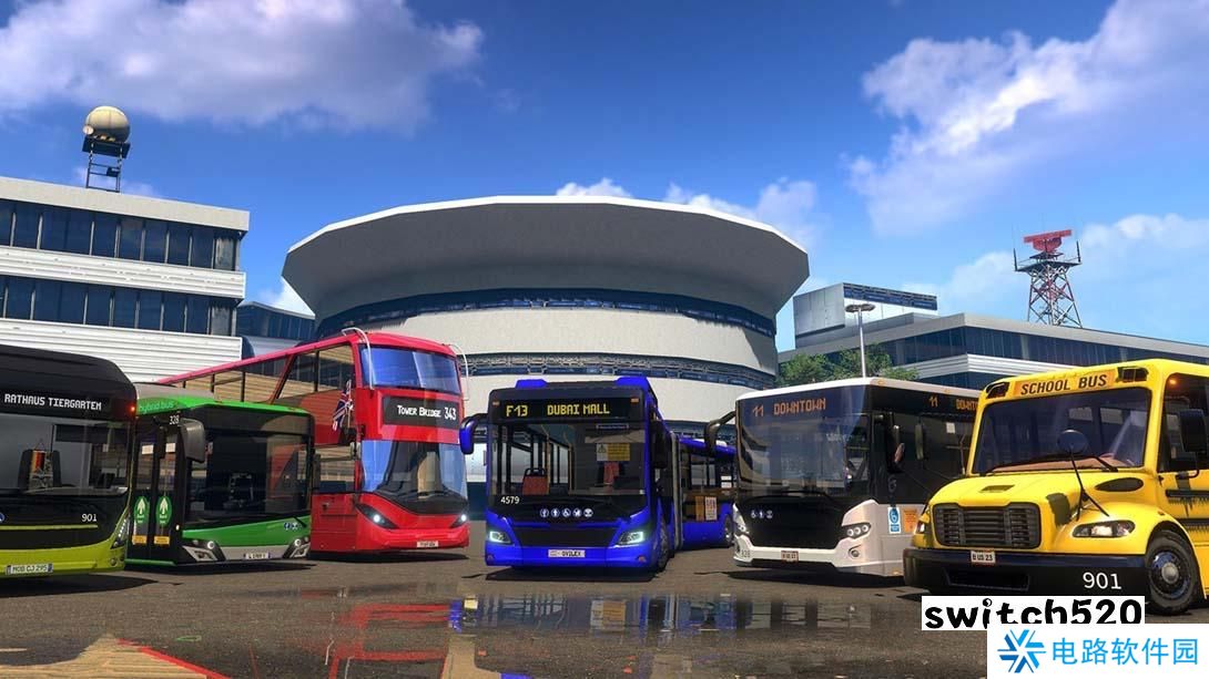 【美版】巴士驾驶模拟器24 城市道路 .Bus Driving Simulator 24 - City Roads 英语_3