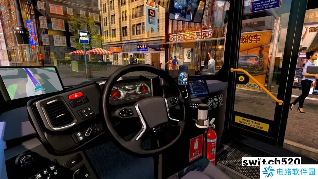 【美版】巴士驾驶模拟器24 城市道路 .Bus Driving Simulator 24 - City Roads 英语_4