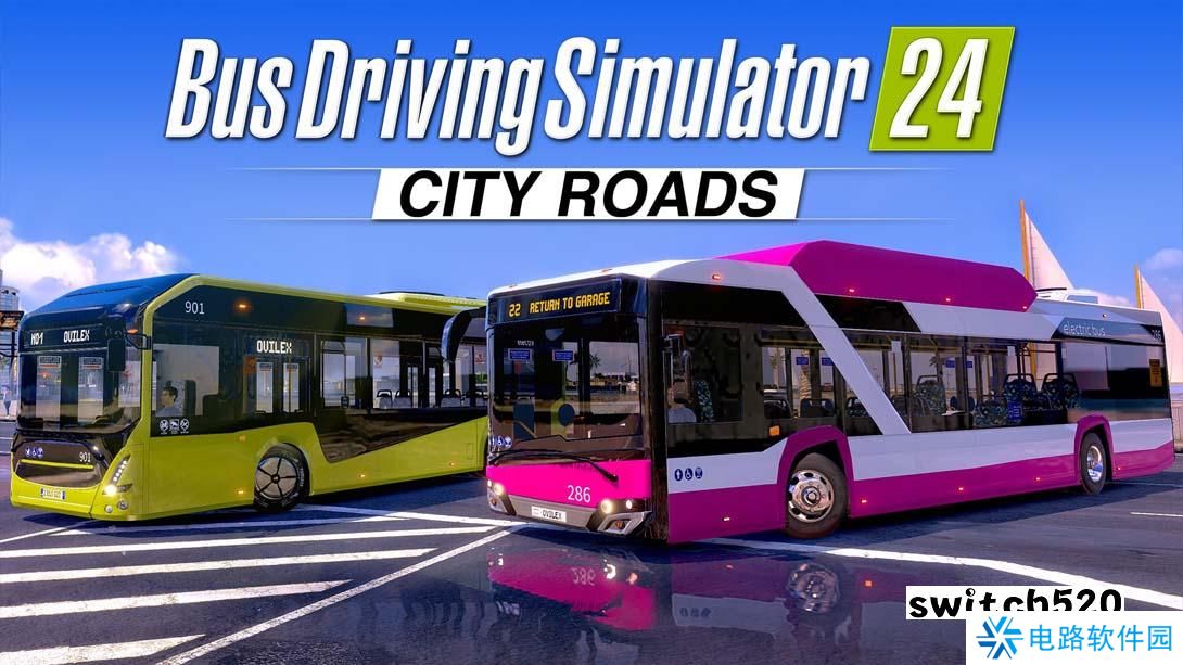 【美版】巴士驾驶模拟器24 城市道路 .Bus Driving Simulator 24 – City Roads 英语