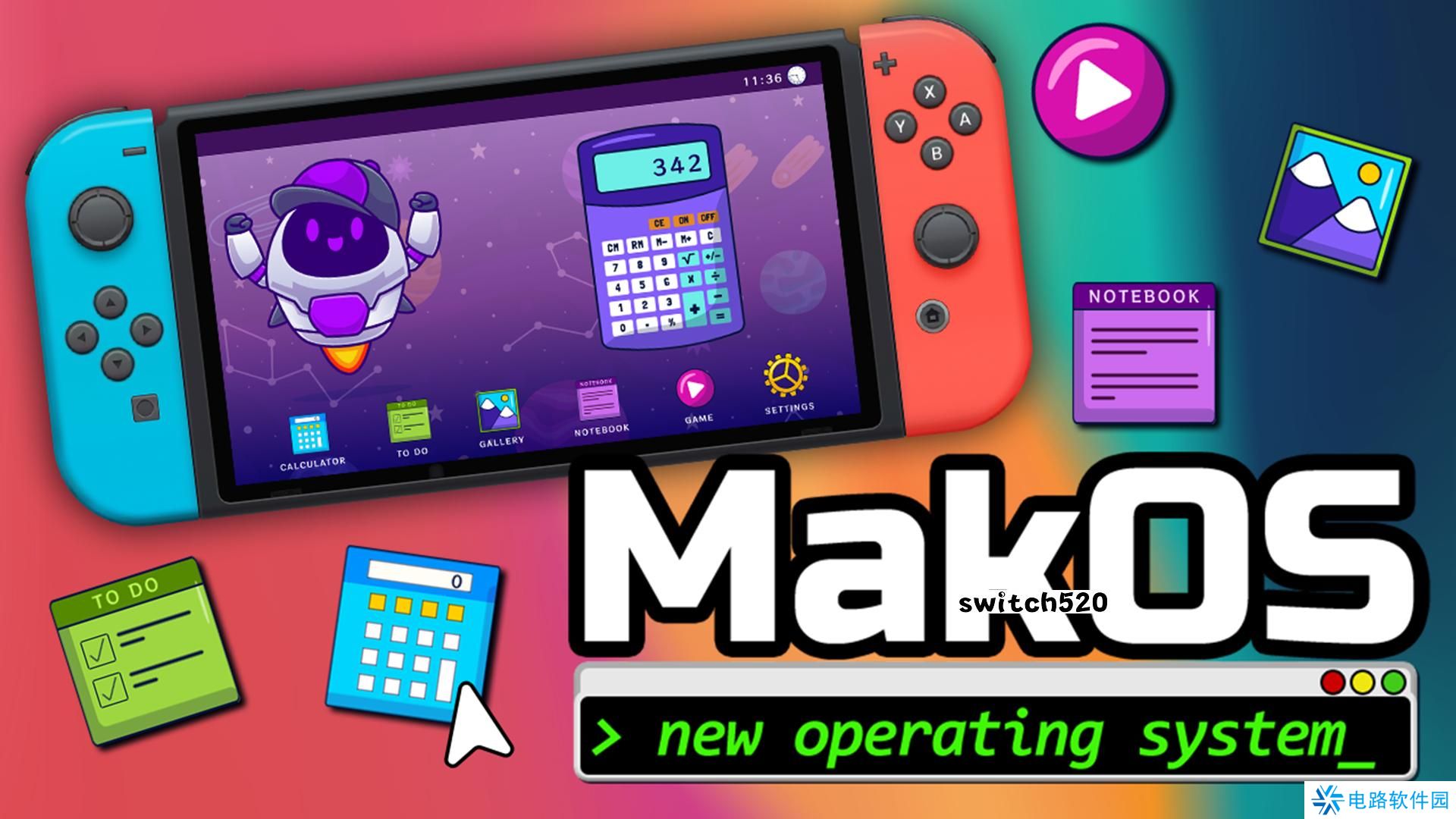 【美版】MakOS新操作系统 .MakOS new operating system 英语