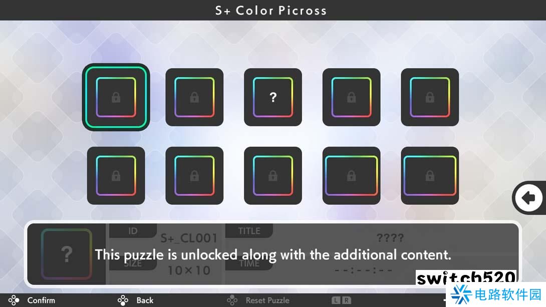 【美版】绘图方块S+ .Picross S＋ 中文_2
