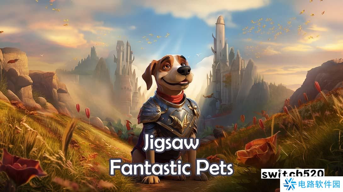 【美版】神奇的宠物拼图 .Jigsaw Fantastic Pets 英语