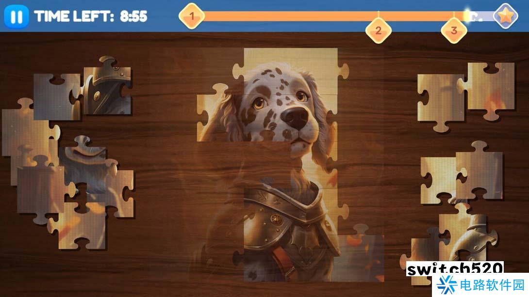 【美版】神奇的宠物拼图 .Jigsaw Fantastic Pets 英语_2