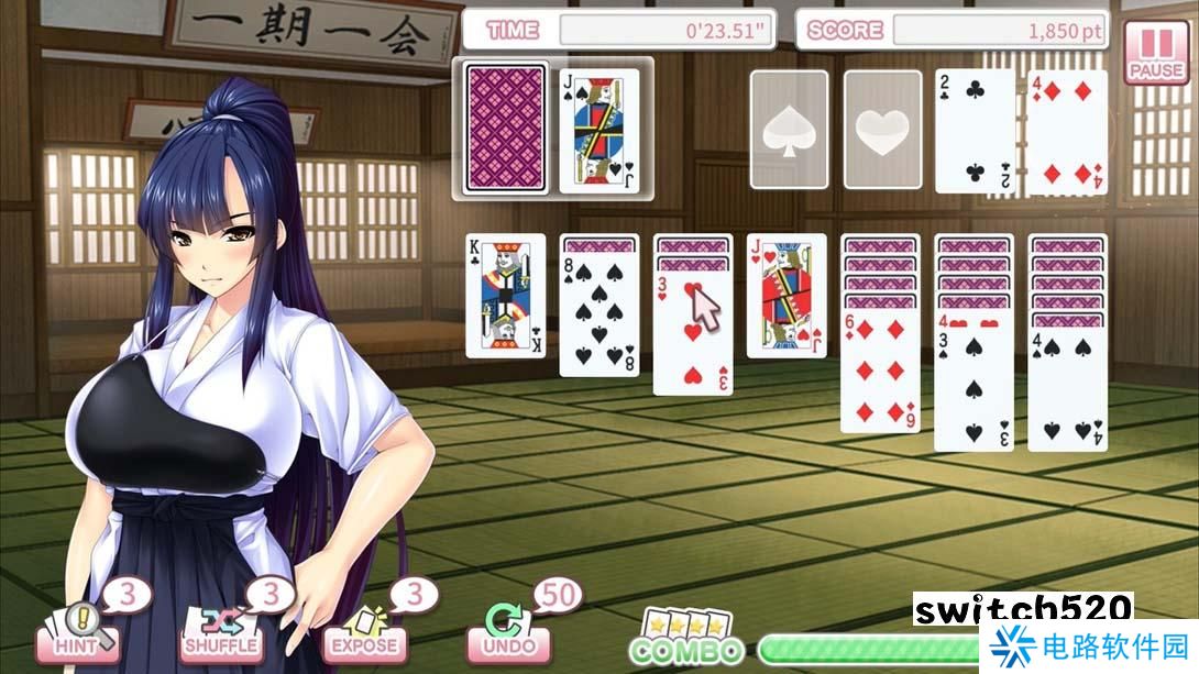 【美版】美少女接龙扑克PLUS .Pretty Girls Klondike Solitaire PLUS 中文_4