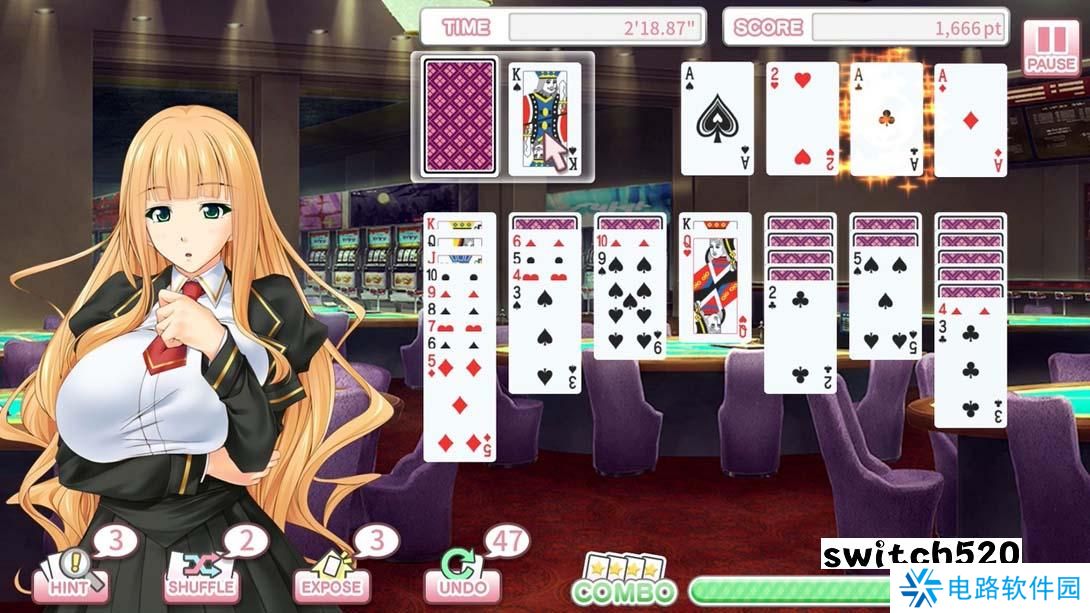 【美版】美少女接龙扑克PLUS .Pretty Girls Klondike Solitaire PLUS 中文_3