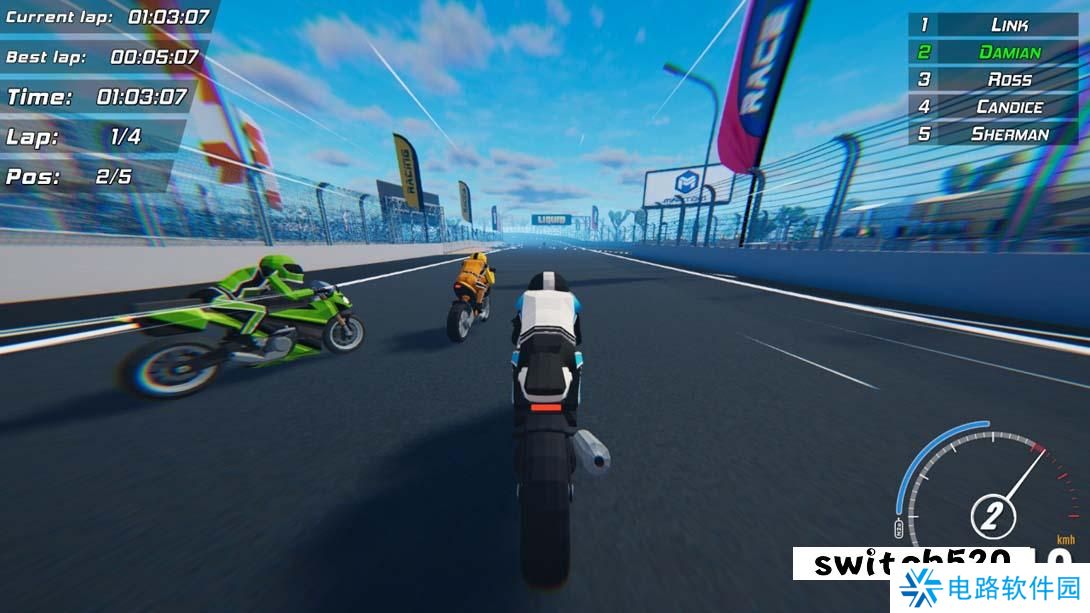 【美版】香椿路:超级摩托车 .Toon Roads : Superbike 英语_2