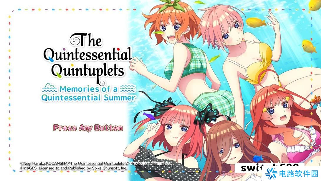 【美版】五等分的新娘夏日回忆 .The Quintessential Quintuplets - Memories of a Quintessential Summer 中文_4