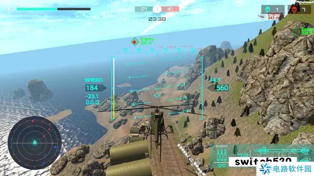 【美版】直升机竞技场模拟器 .Helicopter Battle Arena Simulator 英语_1