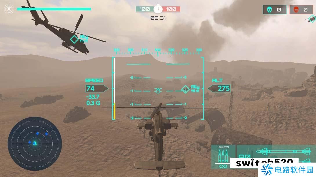 【美版】直升机竞技场模拟器 .Helicopter Battle Arena Simulator 英语_3