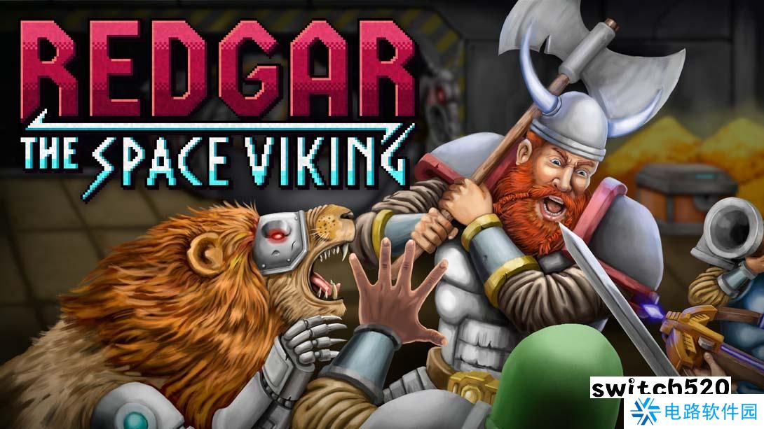 【美版】雷德加尔：太空维京人 .Redgar: The Space Viking 英语