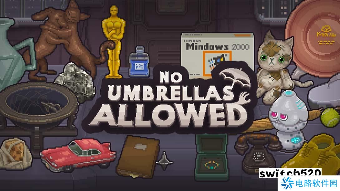 【美版】不准带伞 .No Umbrellas Allowed 英语