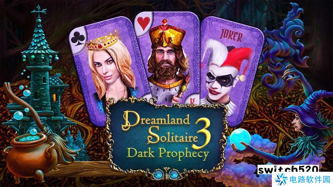 【英版】梦境纸牌:黑暗预言 .Dreamland Solitaire: Dark Prophecy 英语