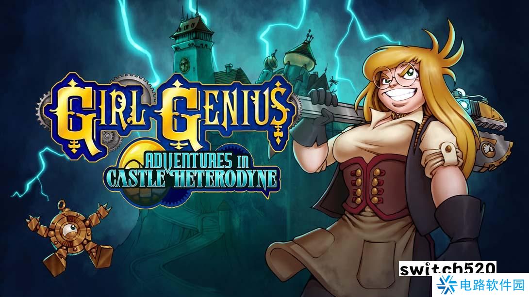 【美版】天才少女：机械城堡历险记 .Girl Genius: Adventures In Castle Heterodyne 英语