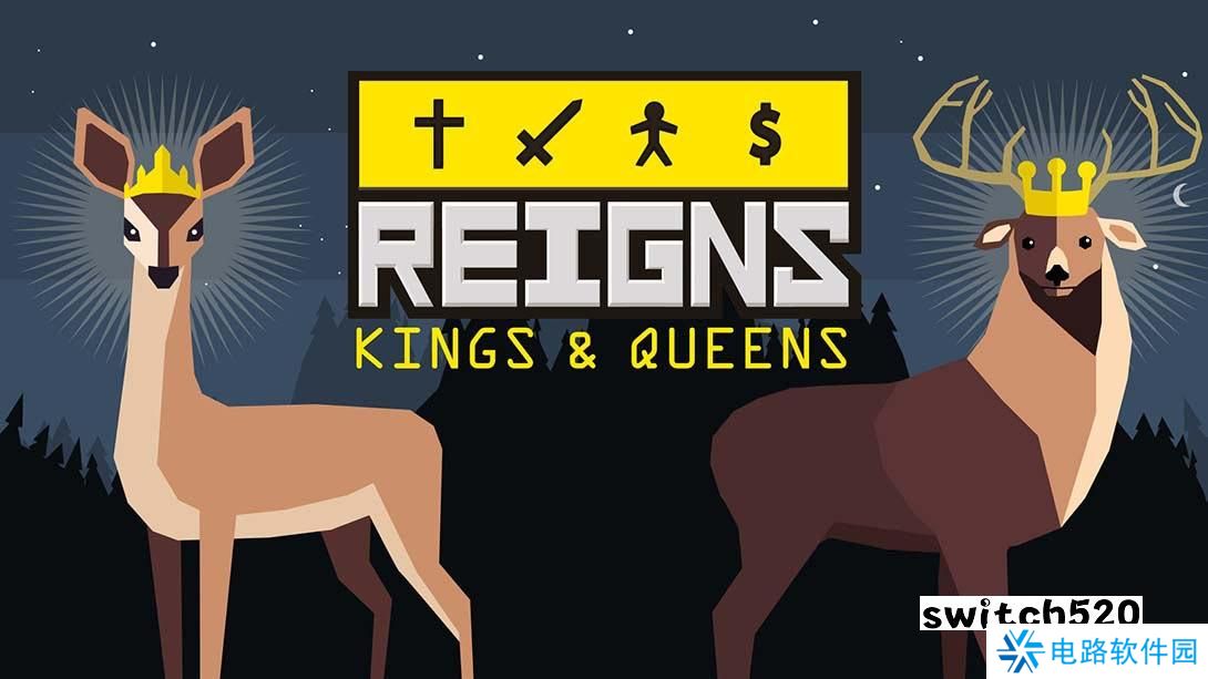 【美版】王权：王与后 .Reigns Kings and Queens 中文