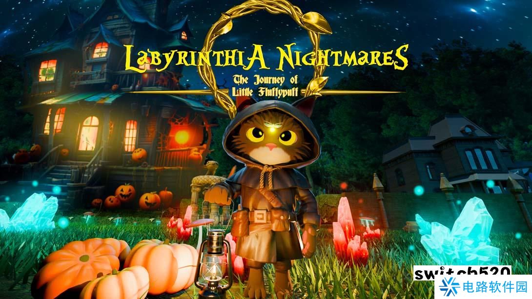 【美版】迷宫噩梦：毛绒绒的旅程 .Labyrinthia Nightmares 英语