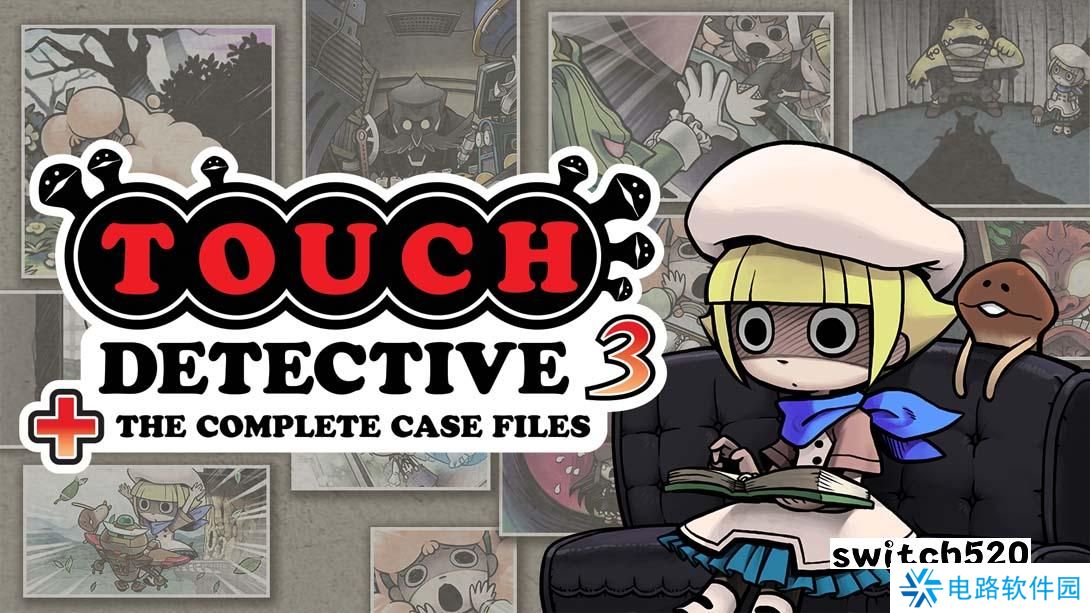 【美版】触摸侦探小泽里奈：里奈与滑子菇事件簿 .Touch Detective 3 + The Complete Case Files 英语