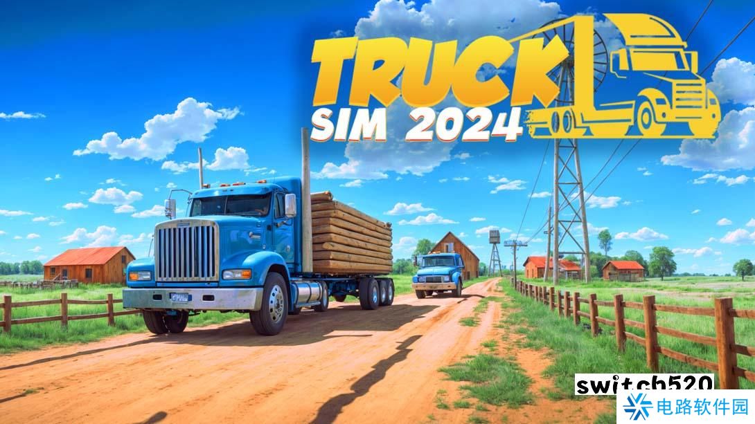 【美版】卡车模拟2024 .Truck Sim 2024 英语