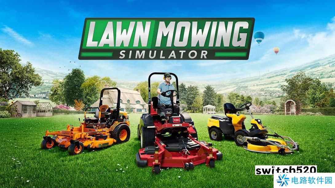 【美版】割草模拟器 .Lawn Mowing Simulator 中文