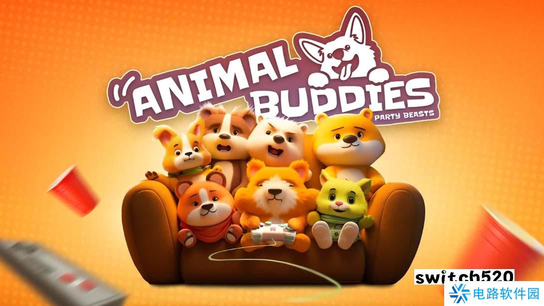 【美版】动物伙伴-派对野兽 .Animal Buddies – Party Beasts 英语