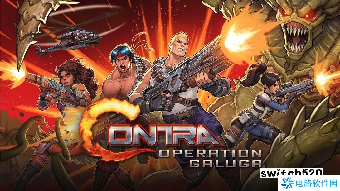 【美版】魂斗罗：加鲁加行动 .Contra: Operation Galuga 中文